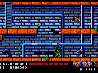 Teenage Mutant Hero Turtles screenshot 3 for Amiga